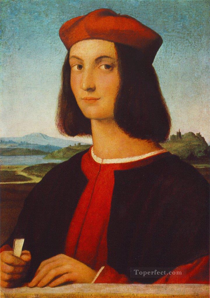 ルネサンスの巨匠ラファエロ ピエトロ・ベンボの肖像油絵